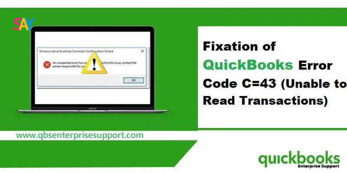 How to Resolve QuickBooks Error Code C=43?