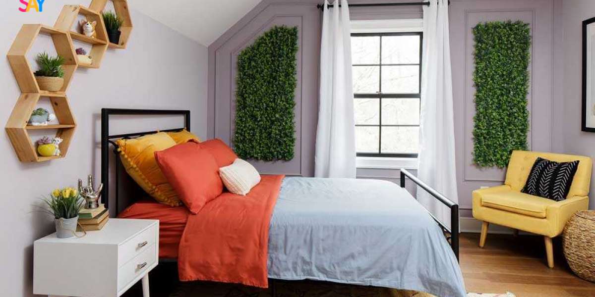 Mixing Patterns in Bedroom Furniture and Fabrics