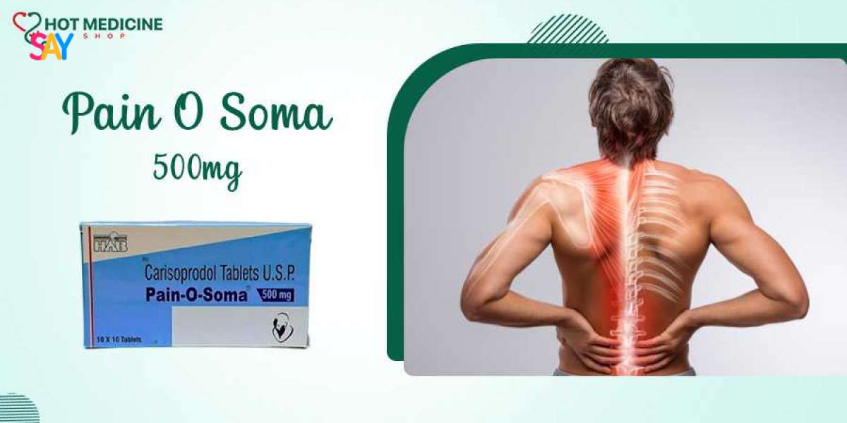 Relief from Muscle Pain with Pain O Soma 500 mg Tablet