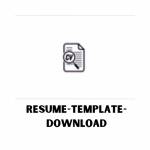 Resume-template -download Profile Picture