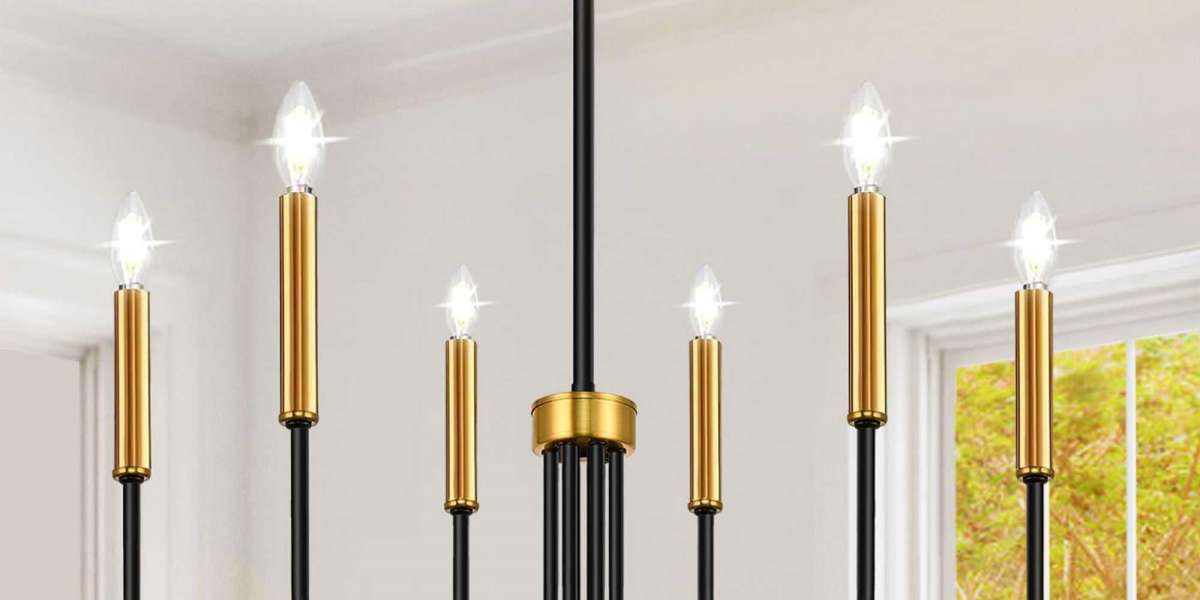 Elegance Defined: Black and Gold Chandeliers from Luxury Lamp