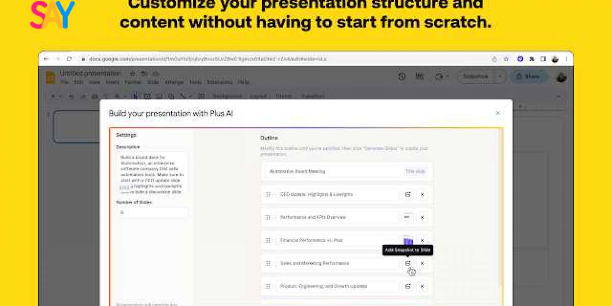 Introducing Plus AI: Your Key to Effortless Presentation Creation