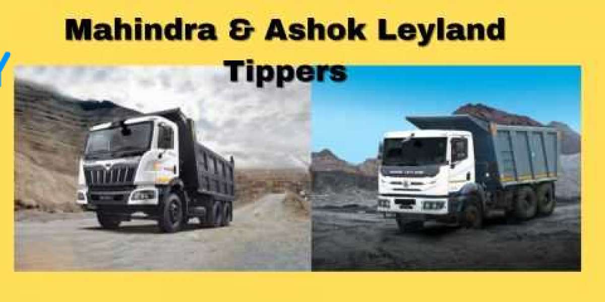 Sturdy Mahindra & Ashok Leyland Tippers For Construction Use