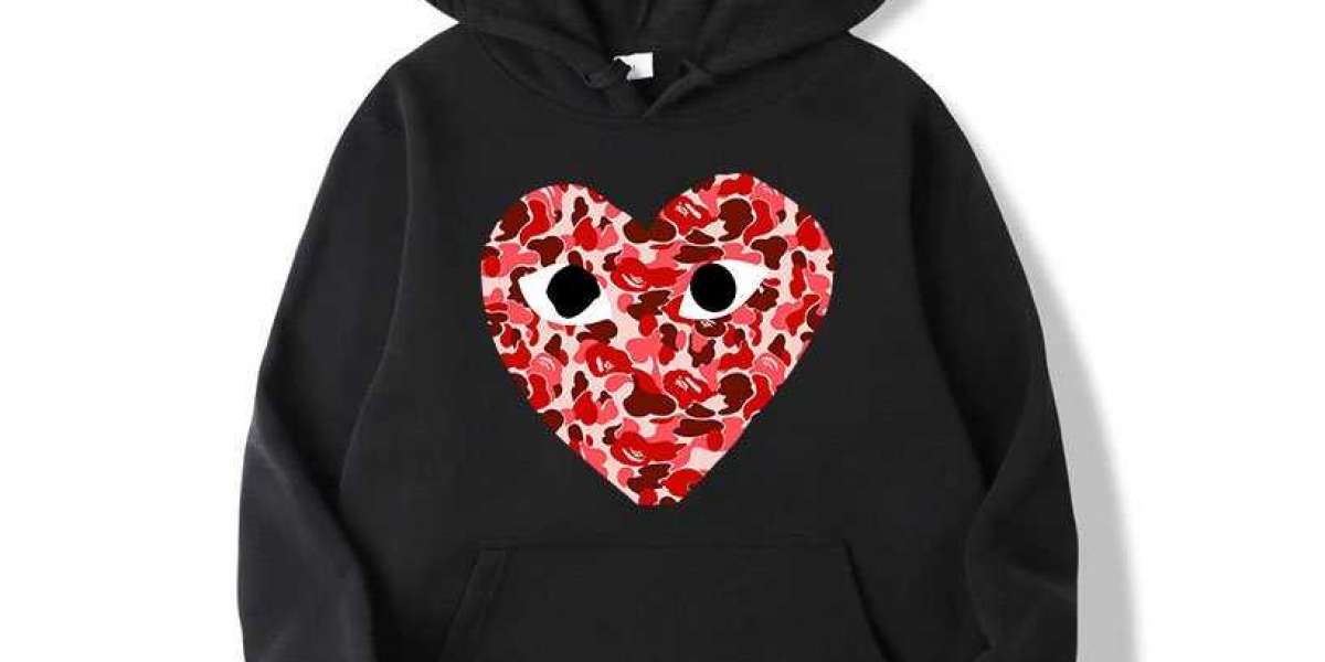 From Runway to Retail Printed Comme Des Garcon Hoodies in High Fashion