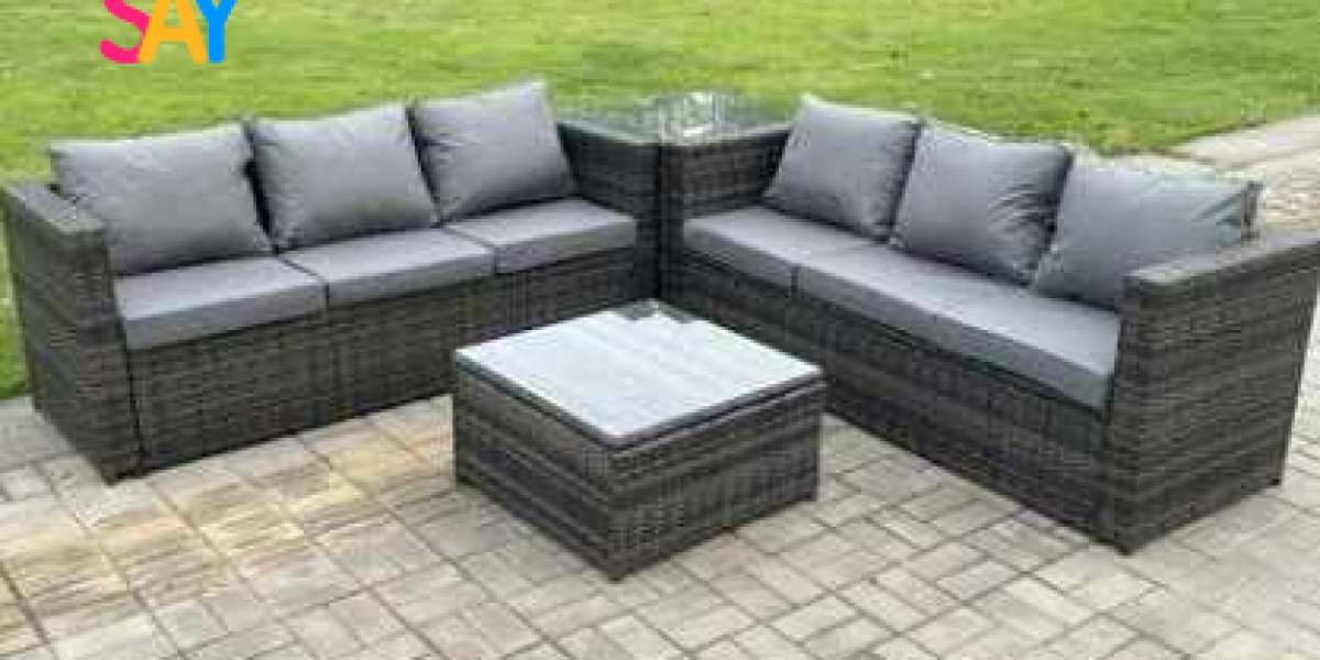 What should I consider when buying a garden sofa?