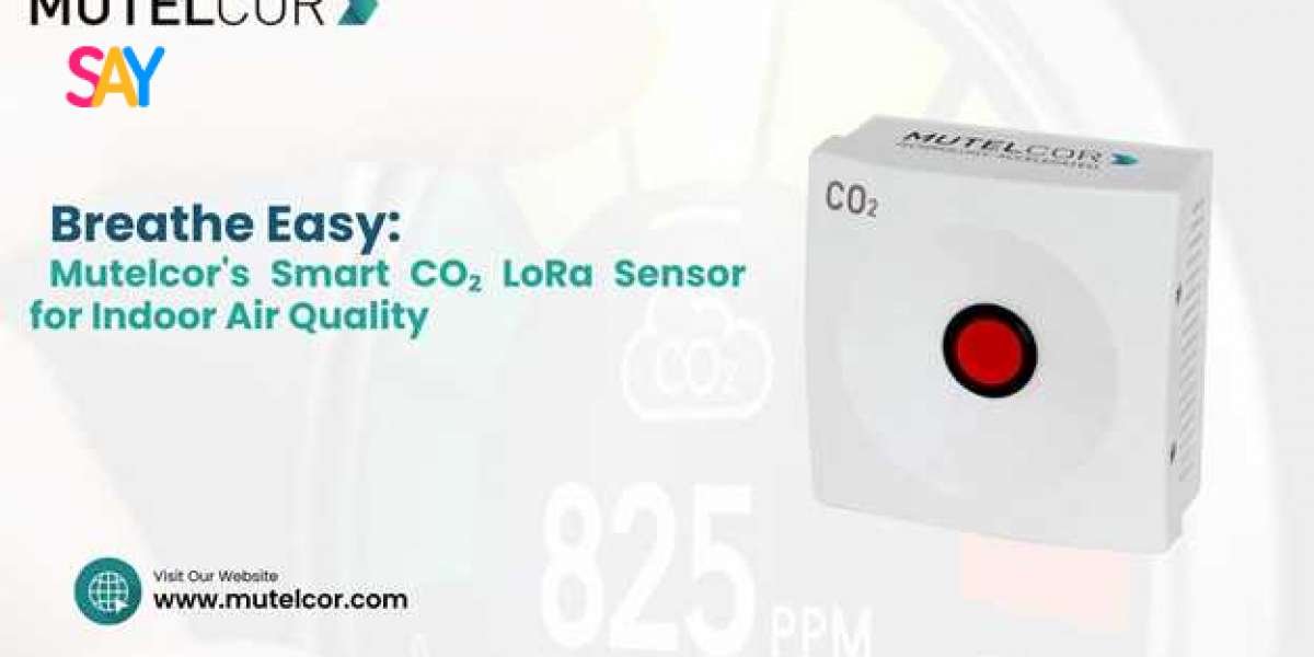 Breathe Easy: Mutelcor’s Smart  CO₂ LoRa Sensor for Indoor Air Quality