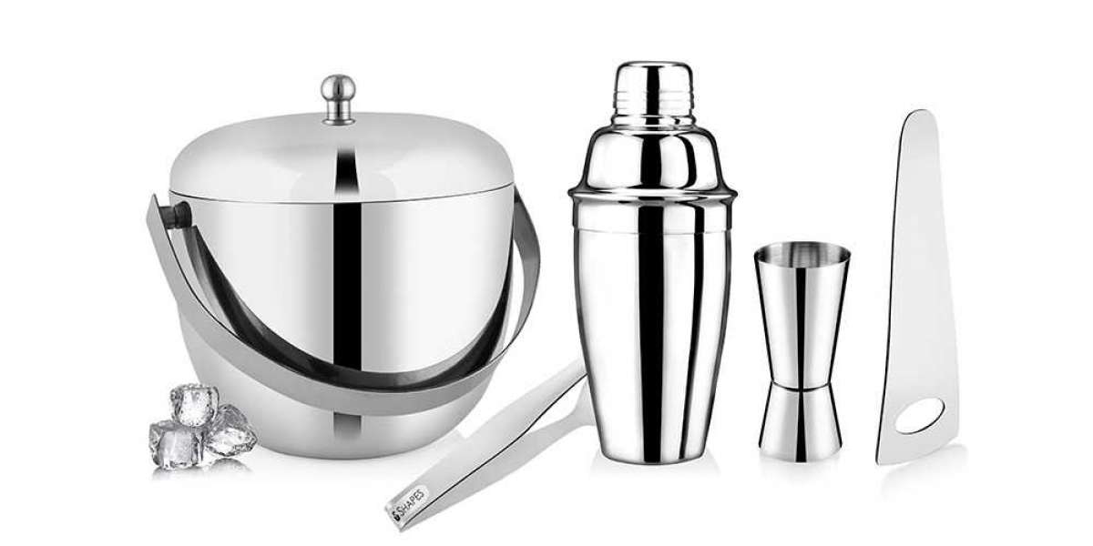 Elegant Stainless Steel Barware – Elevate Your Hosting Game