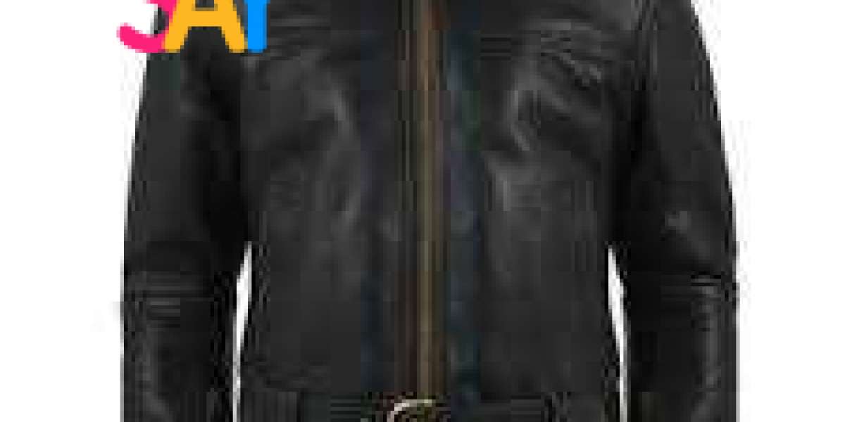 Men’s Black Sheepskin Leather Aviator Jacket – A Fusion of Classic Style and Unmatched Comfort