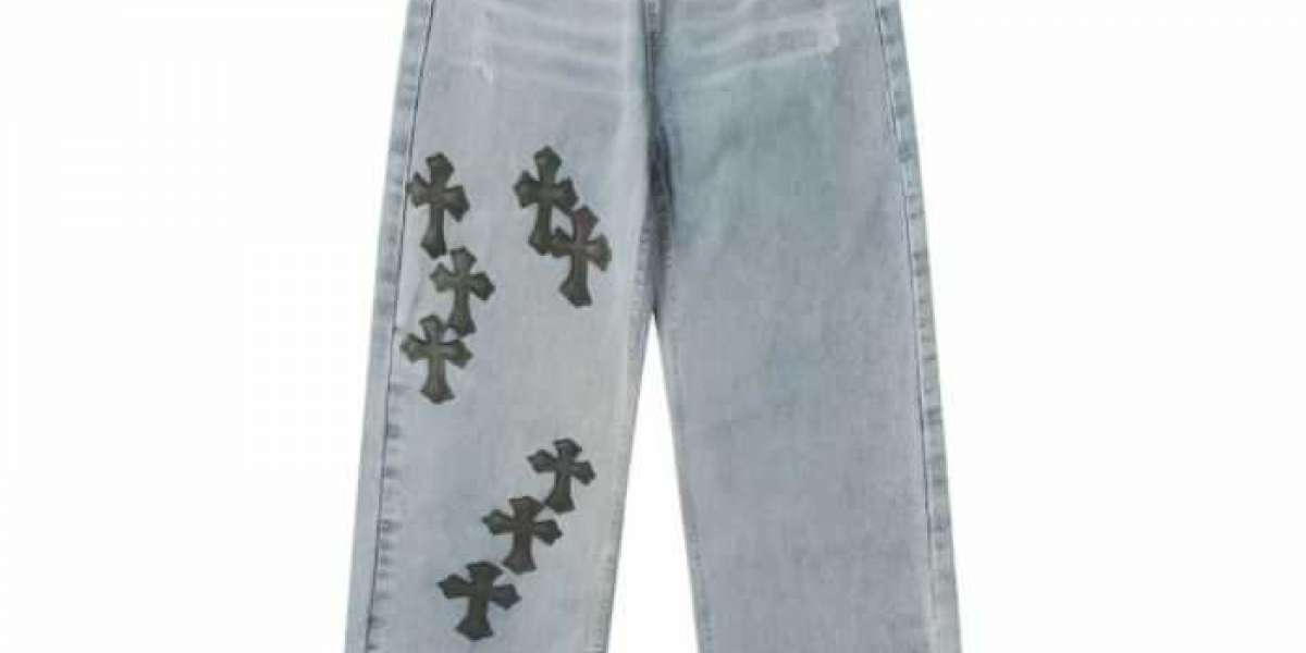 Different fashion ideas using Chrome Hearts jeans