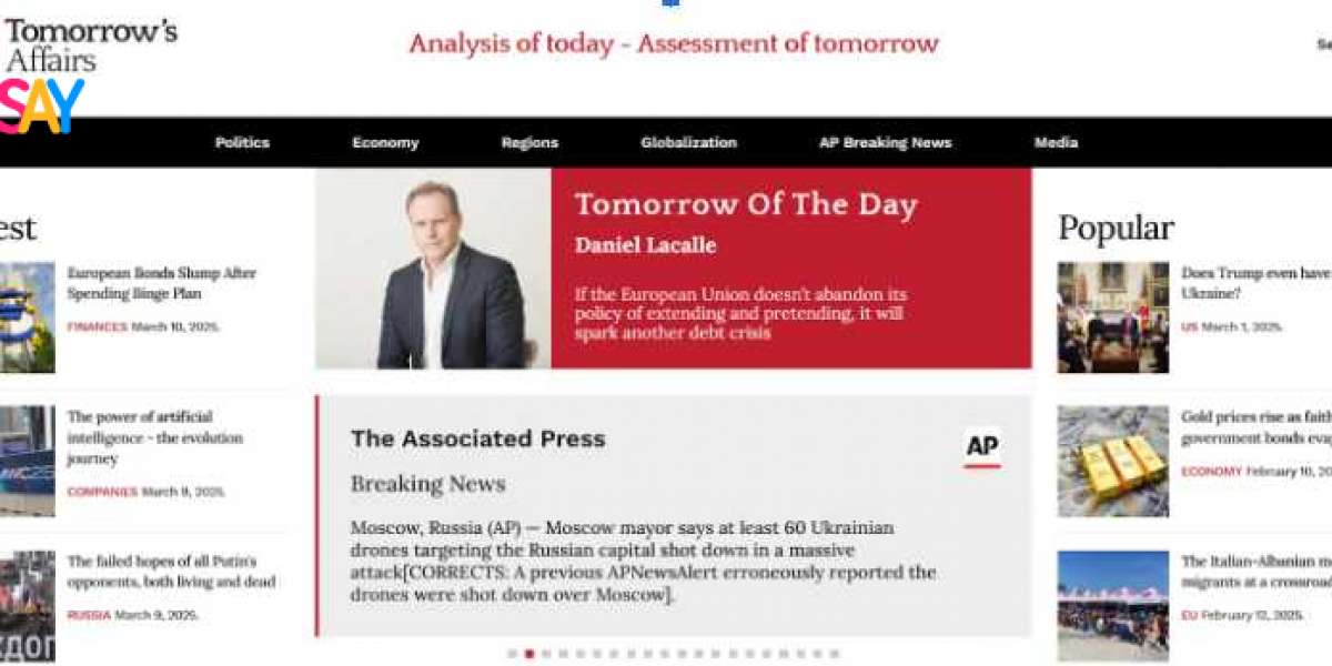 Tomorrows Affairs: Understanding Global Events Politics Economy and News