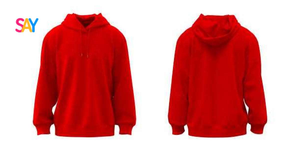Red Essentials Hoodie A Bold Wardrobe Statement