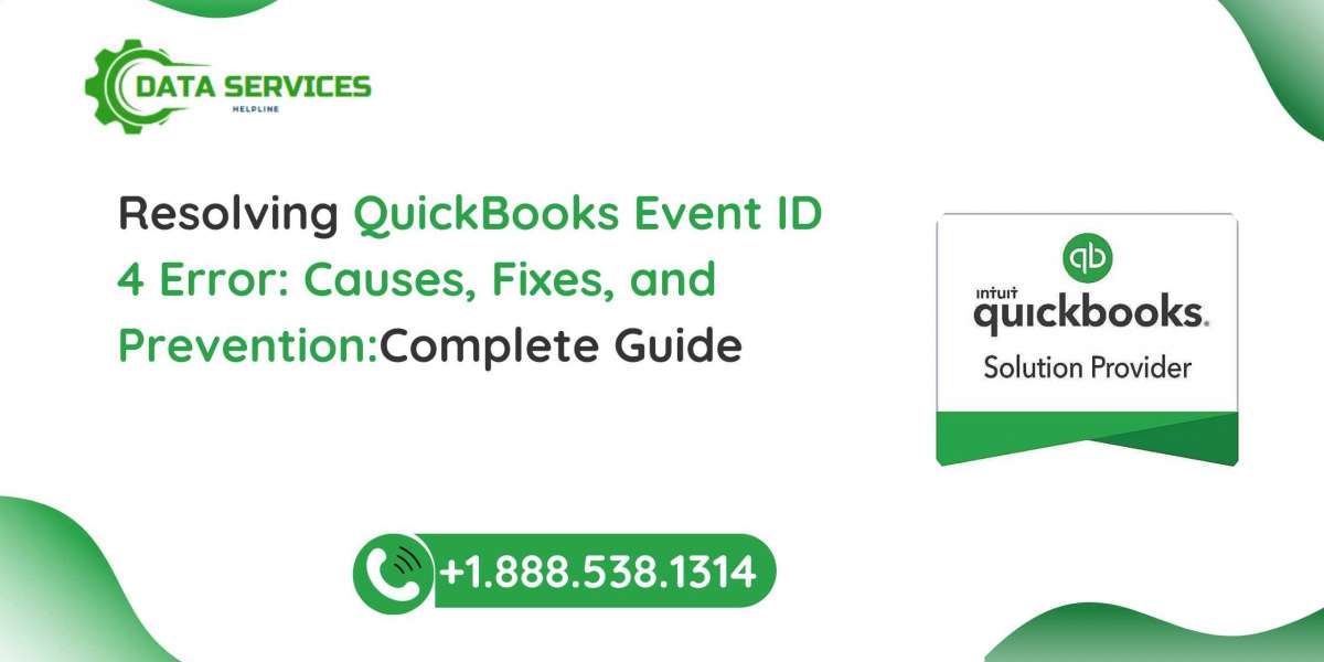 QuickBooks Event ID 4 Error: Causes, Fixes, and Prevention