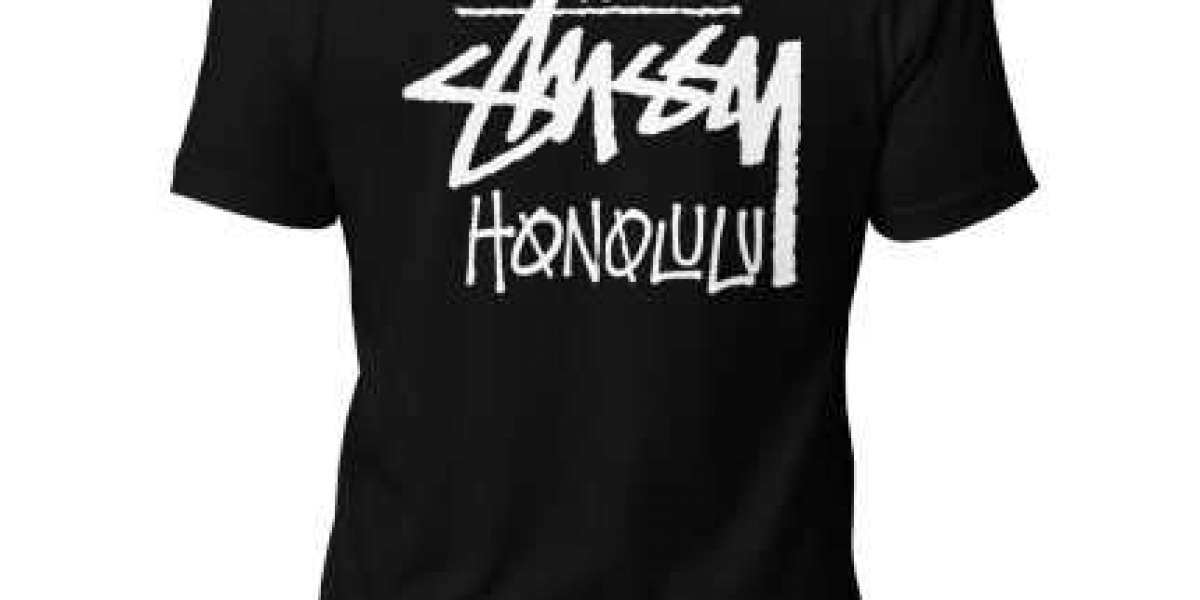 STUSSY HONOLULU T-SHIRT BLACK: A Perfect Blend of Style, Comfort, and Culture