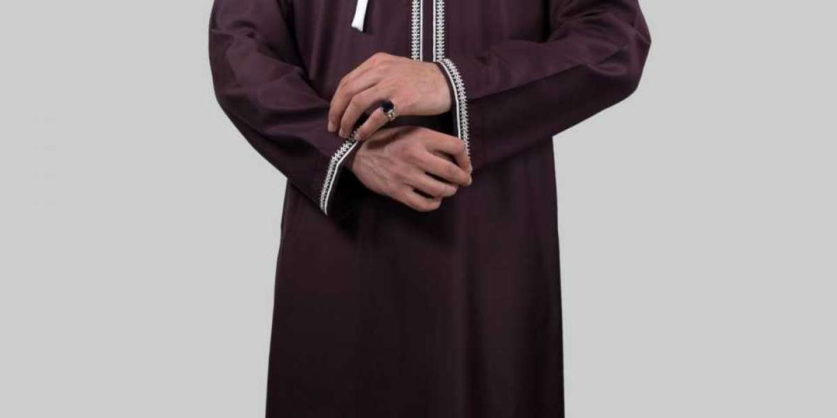 Moroccan Thobe With Hood