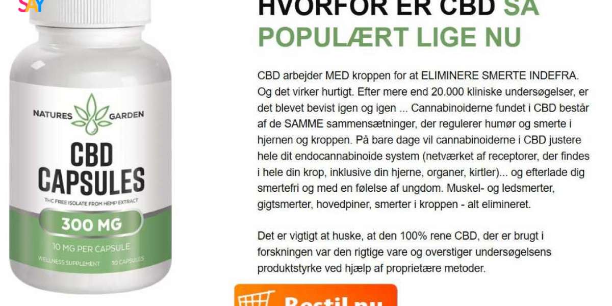 Natures Garden CBD Kapsler Review: Balance i Danmark
