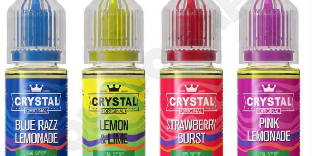 Discover the Smooth Vaping Experience with SKE Crystal Nic Salt by How To Vape