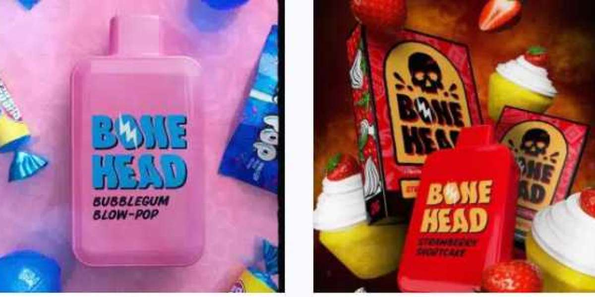 Authentic Bone Head Disposable Vapes with Built In QR Verification