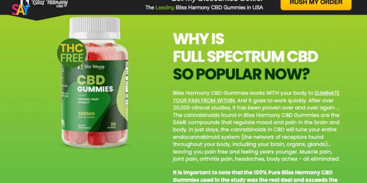 Bliss Harmony CBD Gummies USA Review: Sleep and Pain Solutions