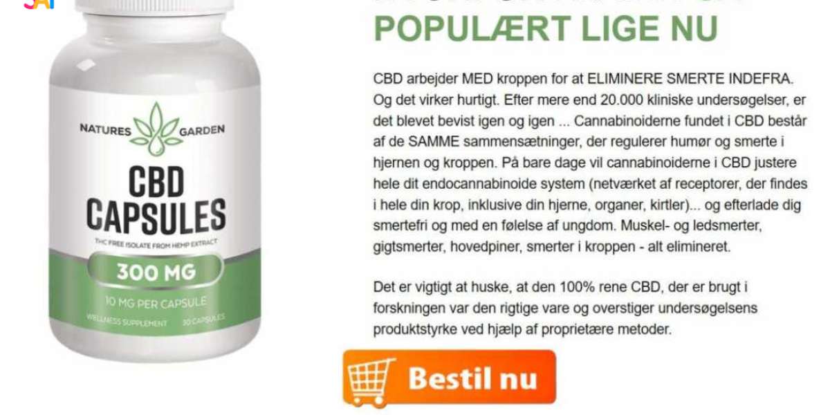 Natures Garden CBD Kapsler Anmeldelse: Smertelindring Naturligt
