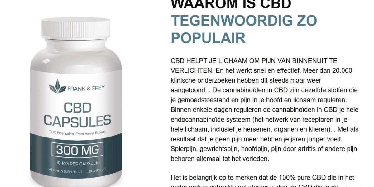 Frank & Frey 300mg Capsules Recensies: Stressverlichting in Nederland
