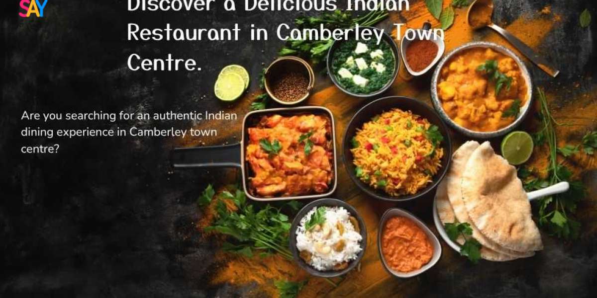 Discover a Delicious Indian Restaurant in Camberley Town Centre.