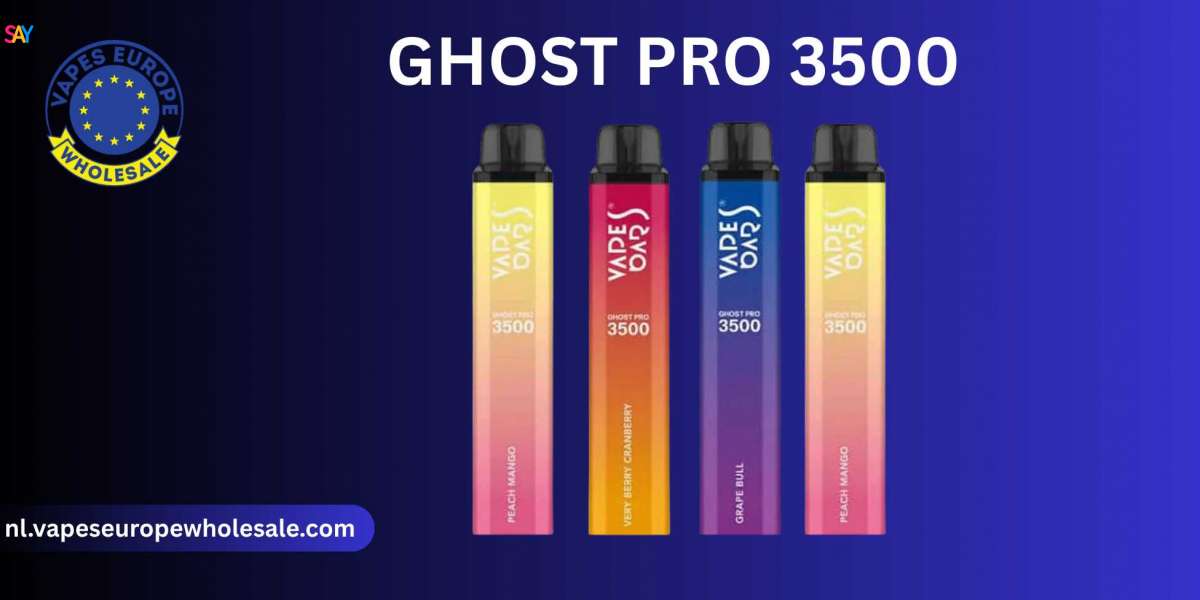 Ontdek de Ghost Pro 3500: De Nieuwe Generatie Vape in België