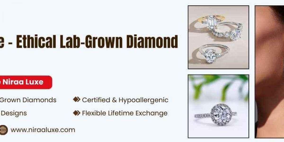 Lab Grown Diamond Elegance: Discover Stunning Lab Created Diamond Bands at Niraa