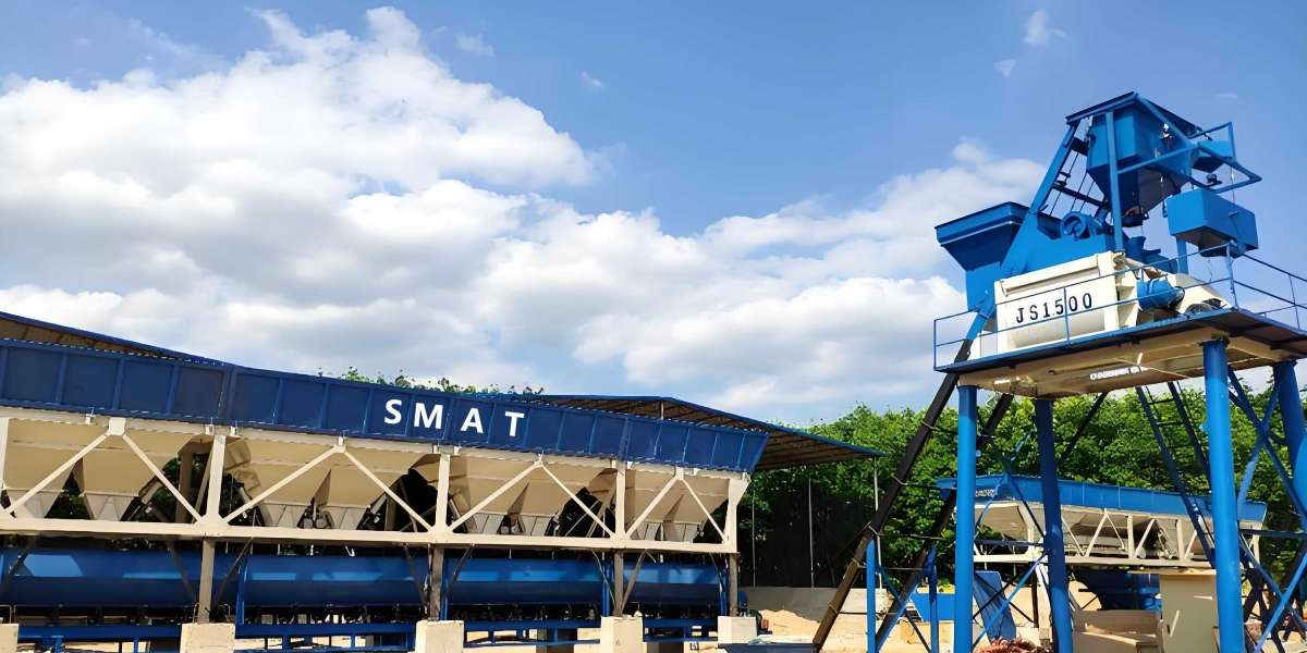 Collaboration between concrete pump and concrete batching plant
