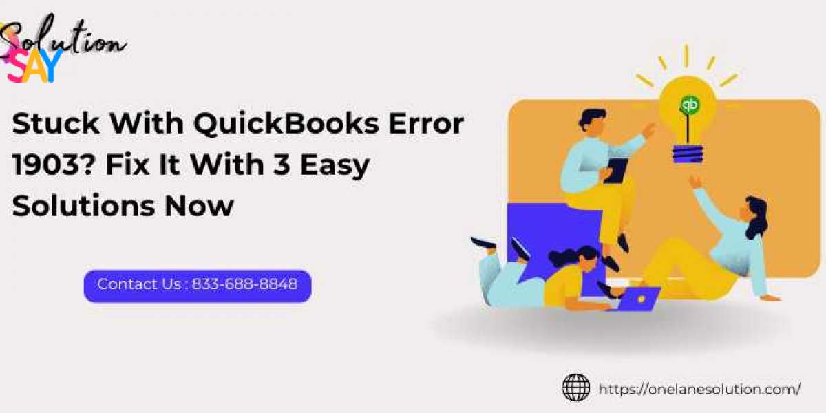 QuickBooks Error 1903: Causes, Symptoms, and Solutions