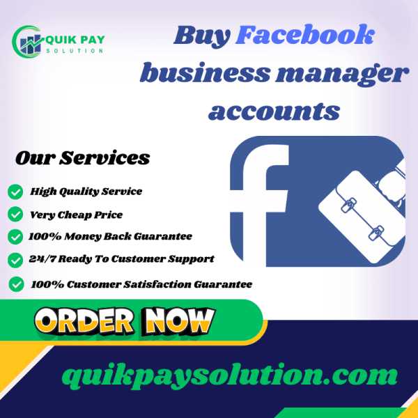 Buy Facebook Business Manager Accounts Profile Picture