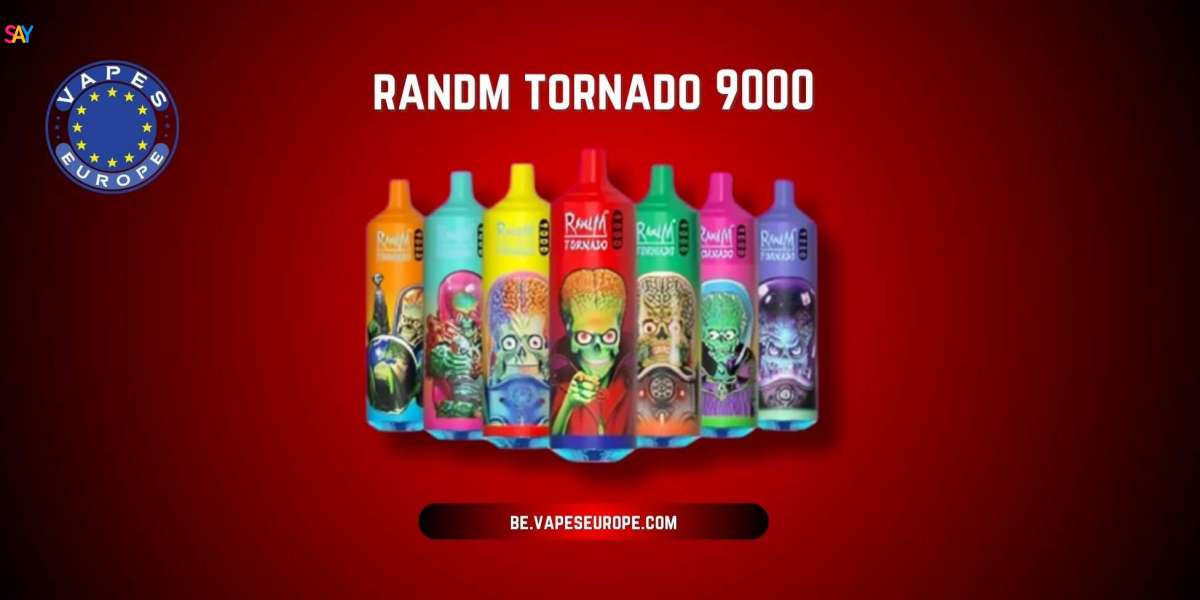 RandM Tornado 9000: De Innovatieve Vape-ervaring voor de Nieuwe Generatie