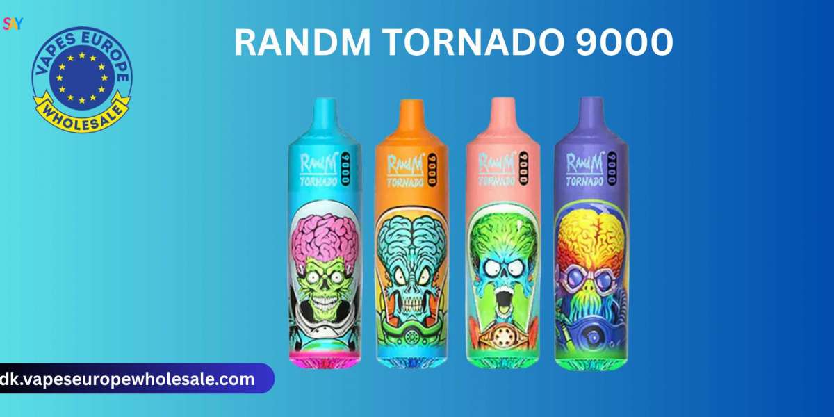 Oplev RandM Tornado 9000 – Den Ultimative Engangs Vape i Danmark