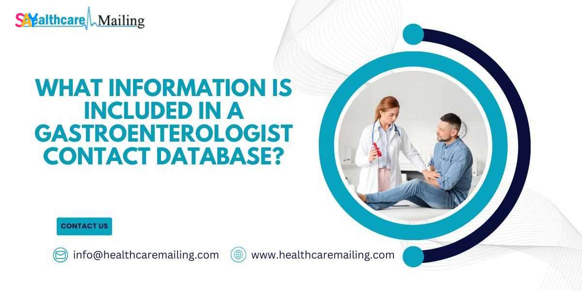 What Information Is Included in a Gastroenterologist Contact Database? | Healthcare Mailing