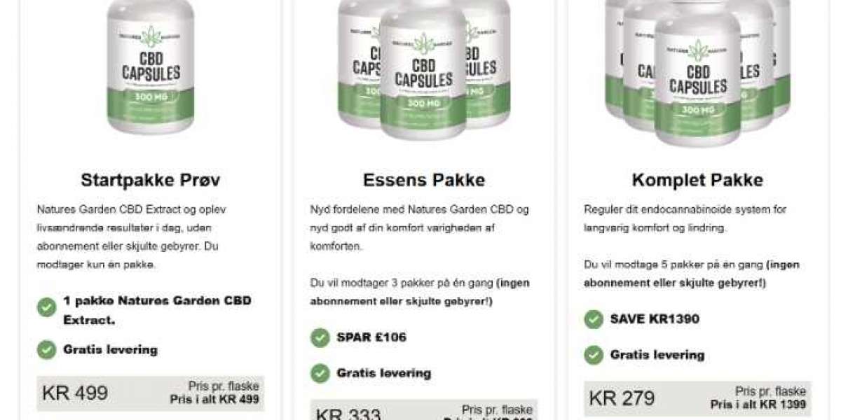 Natures Garden CBD Kapsler DK: Anmeldelser og Sundhedsfordele i Danmark