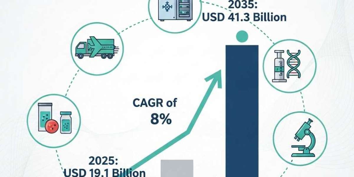 Life Science Logistics Market Size to Double from USD 19.1 Billion to USD 41.3 Billion by 2035
